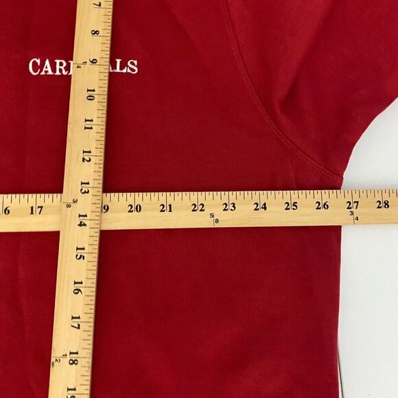 Cutter And Buck 1/4 Zip Sweater Mens 2XB Cardinals Sports Team Red - Picture 10 of 11